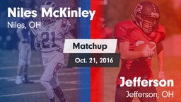 Matchup: McKinley vs. Jefferson  2016
