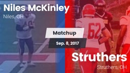 Matchup: McKinley vs. Struthers  2017