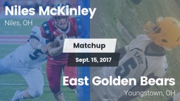 Matchup: McKinley vs. East  Golden Bears 2017