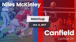 Matchup: McKinley vs. Canfield  2017