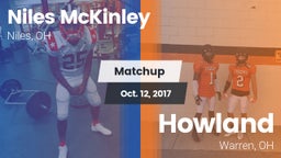 Matchup: McKinley vs. Howland  2017