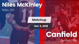 Matchup: McKinley vs. Canfield  2018