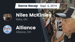 Recap: Niles McKinley  vs. Alliance  2019