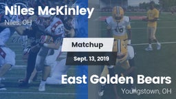 Matchup: McKinley vs. East  Golden Bears 2019