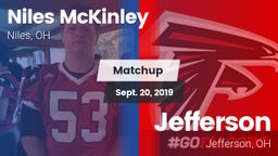 Matchup: McKinley vs. Jefferson  2019