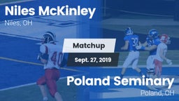 Matchup: McKinley vs. Poland Seminary  2019