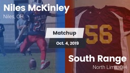 Matchup: McKinley vs. South Range 2019