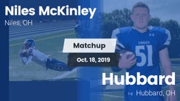 Matchup: McKinley vs. Hubbard  2019