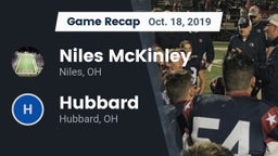 Recap: Niles McKinley  vs. Hubbard  2019