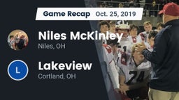 Recap: Niles McKinley  vs. Lakeview  2019