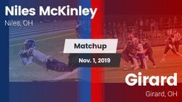 Matchup: McKinley vs. Girard  2019