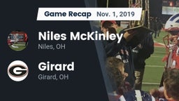 Recap: Niles McKinley  vs. Girard  2019