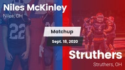 Matchup: McKinley vs. Struthers  2020