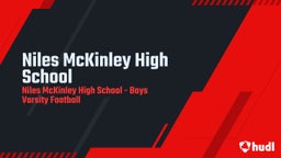 McKinley football highlights Niles McKinley High School
