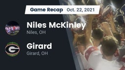Recap: Niles McKinley  vs. Girard  2021