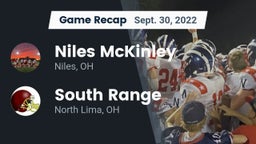 Recap: Niles McKinley  vs. South Range 2022