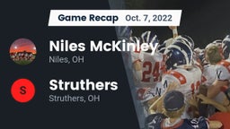 Recap: Niles McKinley  vs. Struthers  2022
