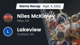 Recap: Niles McKinley  vs. Lakeview  2022