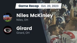 Recap: Niles McKinley  vs. Girard  2023