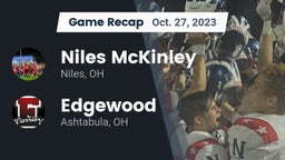 Recap: Niles McKinley  vs. Edgewood  2023