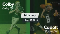 Matchup: Colby vs. Cadott  2016