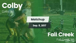 Matchup: Colby vs. Fall Creek  2017