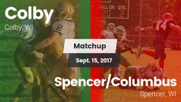 Matchup: Colby vs. Spencer/Columbus  2017