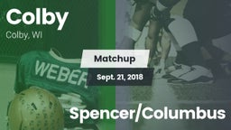 Matchup: Colby vs. Spencer/Columbus 2018