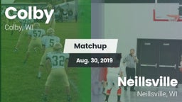 Matchup: Colby vs. Neillsville  2019