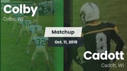 Matchup: Colby vs. Cadott  2019