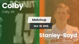 Matchup: Colby vs. Stanley-Boyd  2019