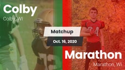 Matchup: Colby vs. Marathon  2020