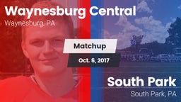 Matchup: Waynesburg Central vs. South Park  2017