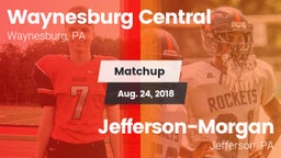 Matchup: Waynesburg Central vs. Jefferson-Morgan  2017