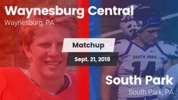 Matchup: Waynesburg Central vs. South Park  2018