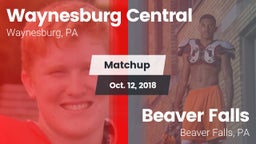 Matchup: Waynesburg Central vs. Beaver Falls  2017