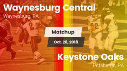 Matchup: Waynesburg Central vs. Keystone Oaks  2017