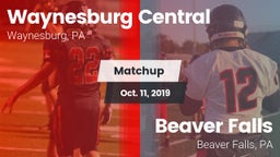 Matchup: Waynesburg Central vs. Beaver Falls  2019