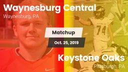 Matchup: Waynesburg Central vs. Keystone Oaks  2019