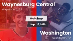 Matchup: Waynesburg Central vs. Washington  2020