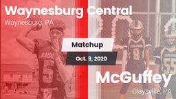 Matchup: Waynesburg Central vs. McGuffey  2020