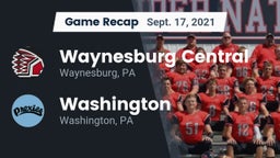Recap: Waynesburg Central  vs. Washington  2021