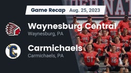 Recap: Waynesburg Central  vs. Carmichaels  2023