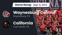 Recap: Waynesburg Central  vs. California  2023