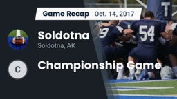 Recap: Soldotna  vs. Championship Game 2017