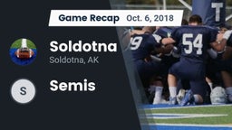 Recap: Soldotna  vs. Semis 2018
