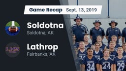 Recap: Soldotna  vs. Lathrop  2019