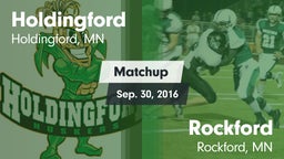 Matchup: Holdingford vs. Rockford  2016