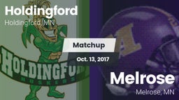 Matchup: Holdingford vs. Melrose  2017