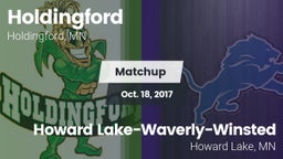 Matchup: Holdingford vs. Howard Lake-Waverly-Winsted  2017
